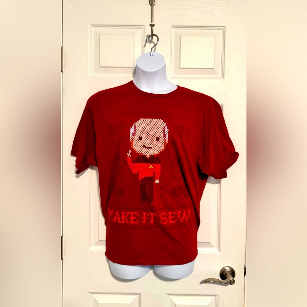 Classic Star Trek: TNG shirt by Woot!, size 2x